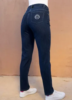 Damen Mona Lange Hosen|Jeans<Edeljeans in 5-Pocket-Form
