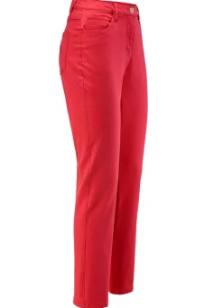 Damen Mona Lange Hosen|Jeans<Edeljeans mit Stickerei in 7/8-Länge