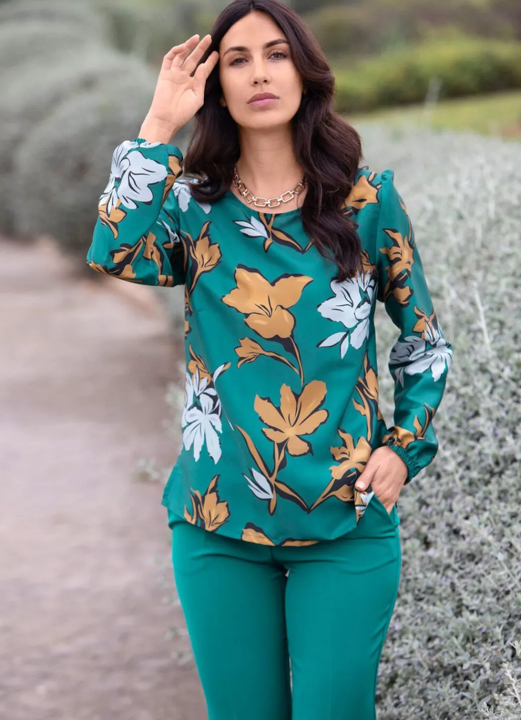 Damen Mona Tuniken<Edle Tunika von TIZIA