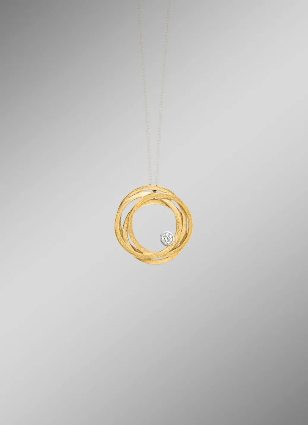 Outlet Edler Anhänger mit Brillant Damen Anhänger