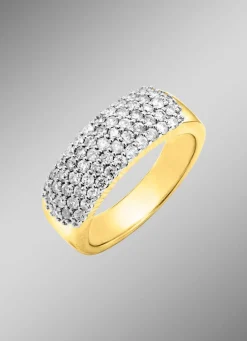 Discount Edler Damenring mit Brillanten Damen Ringe