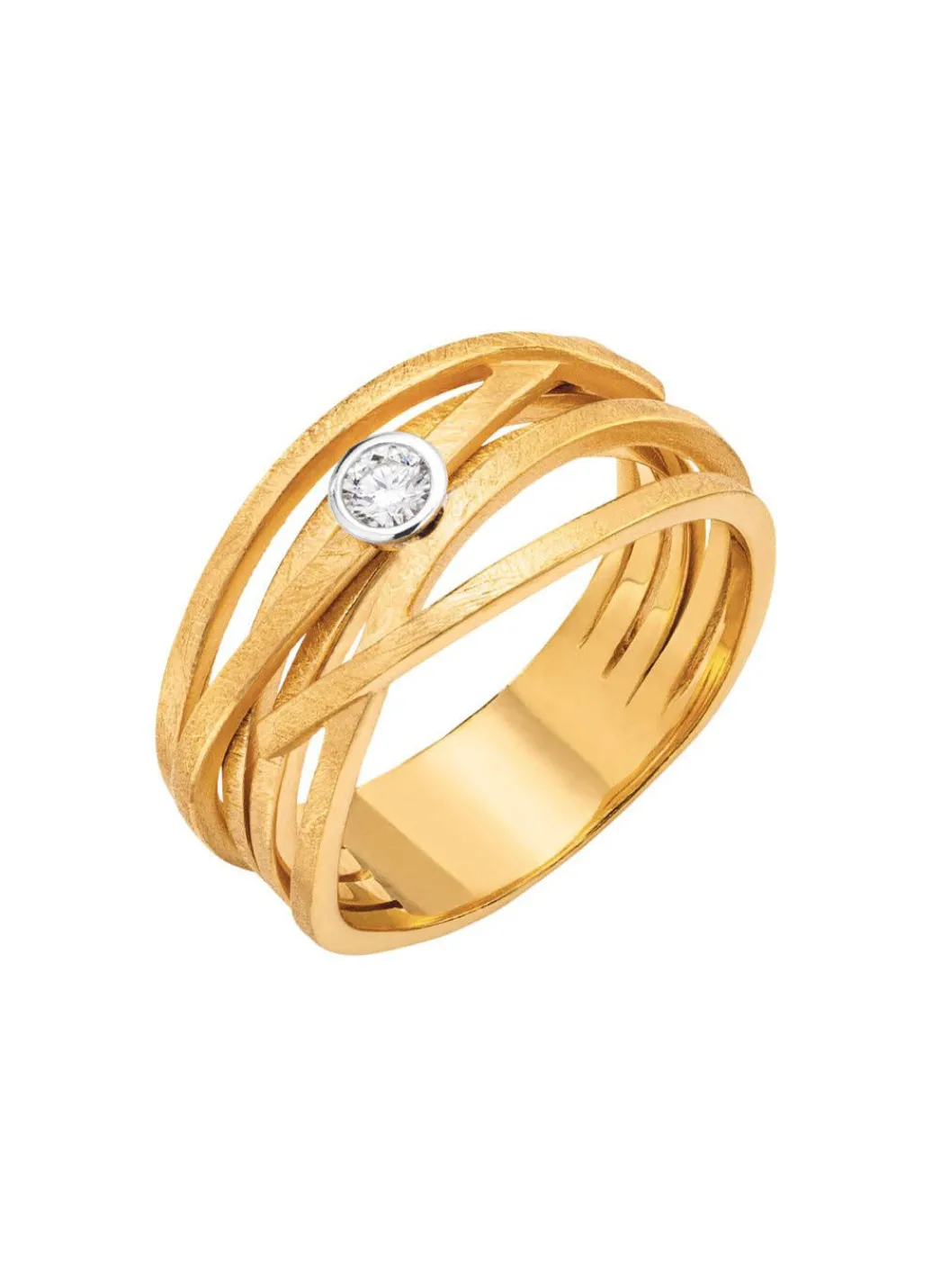 Sale Edler Damenring mit Brillant Damen Ringe