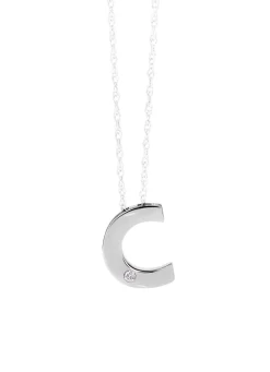 Clearance Einzigartig und elegant: Buchstaben-Anhänger aus Platin Damen Anhänger