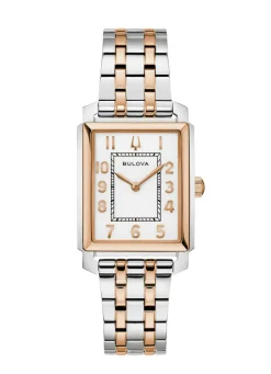 Outlet Elegante Bulova-Quartz-Damenuhr Damen Quarzuhren