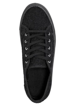 New Elegante Damen-Schnürschuhe, mit herausnehmbarem Fußbett Damen Schnürschuhe