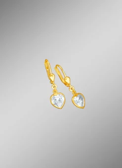 Online Elegante Herz-Ohrringe Damen Ohrschmuck