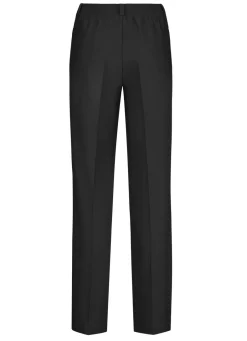 Damen Mona Lange Hosen<Elegante Hose mit apartem Zieranhänger