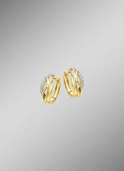 Damen Mona Ohrschmuck<Elegante Klappcreolen