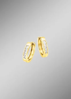 Damen Mona Ohrschmuck<Elegante Klappcreolen