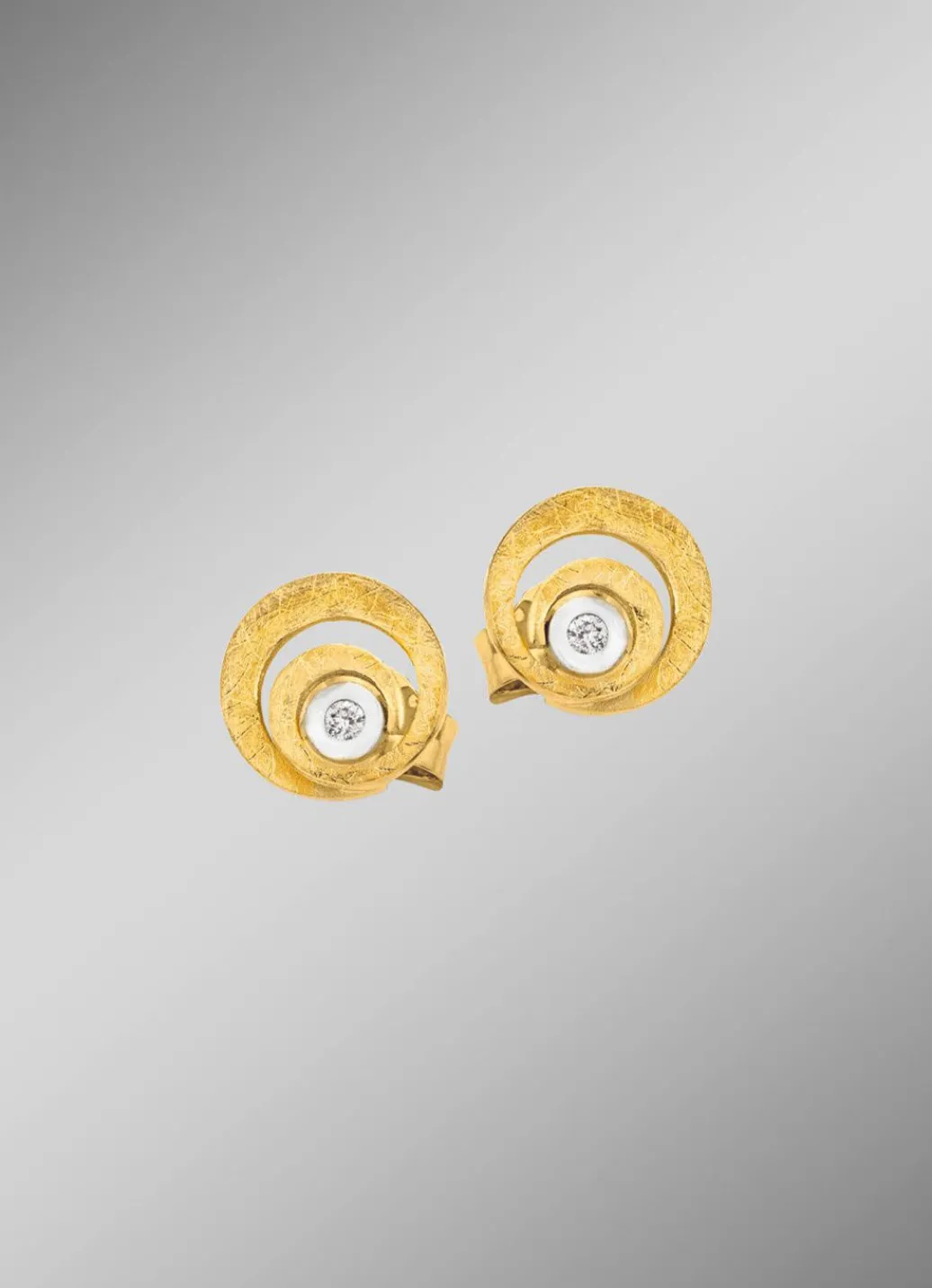Damen Mona Ohrschmuck<Elegante Ohrstecker mit Brillant