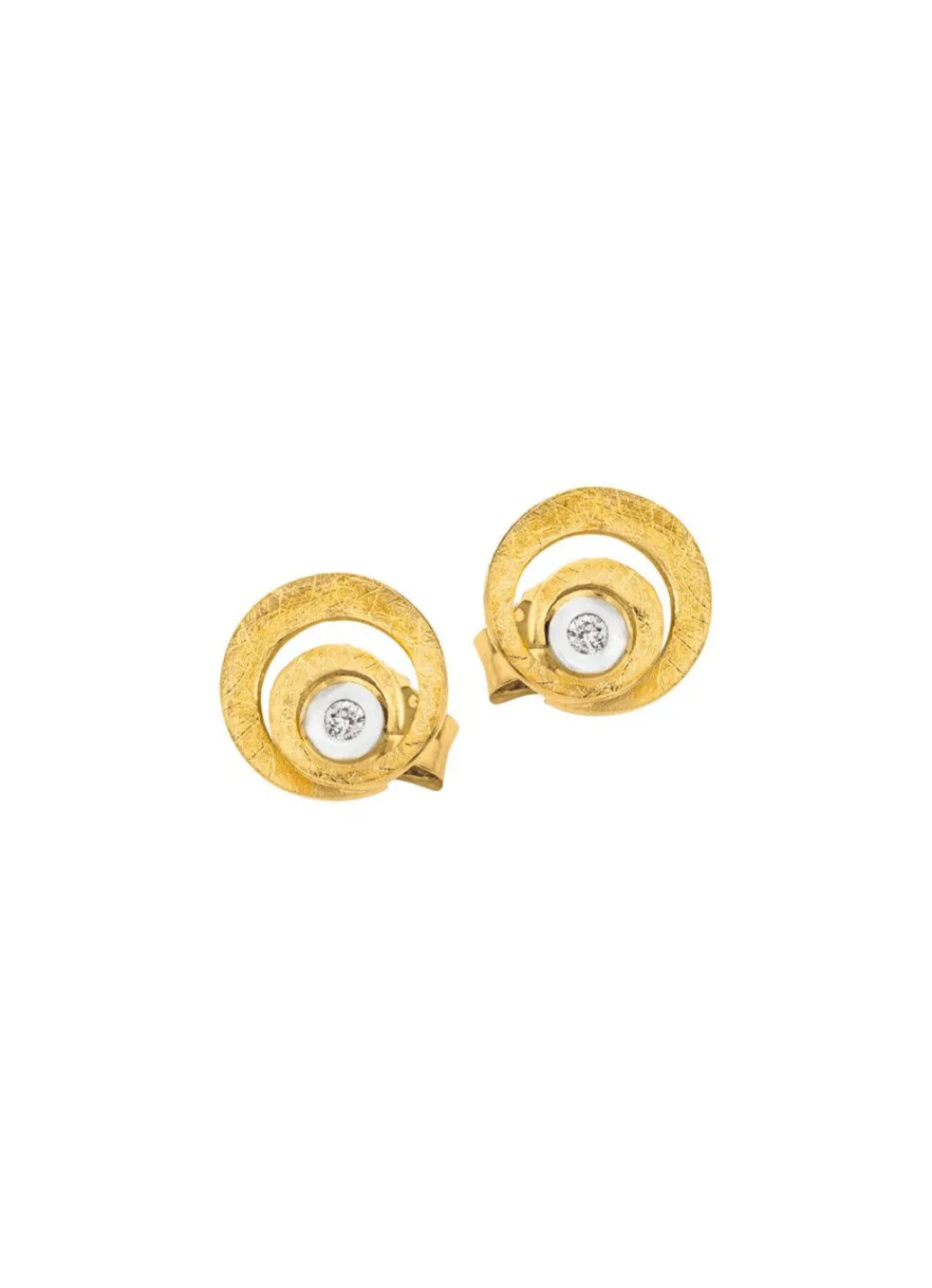 Damen Mona Ohrschmuck<Elegante Ohrstecker mit Brillant