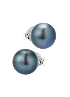 Damen Mona Ohrschmuck<Elegante Ohrstecker mit Tahiti-Zuchtperlen