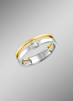 Online Eleganter Damenring mit Brillant Damen Ringe