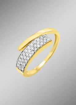Best Eleganter Damenring mit Brillanten Damen Ringe