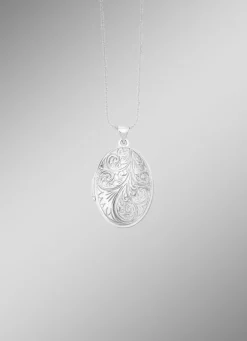 Hot Elegantes Medaillon aus Silber 925/- fein Damen Modeschmuck|Anhänger