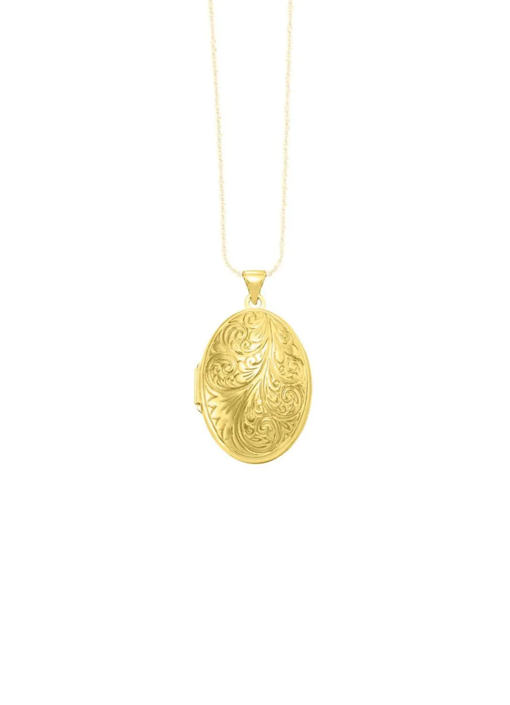 Sale Elegantes, vergoldetes Medaillon aus Silber 925/- fein Damen Anhänger