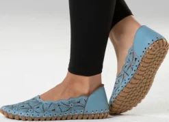 Outlet ELENA EDEN Ballerina mit interessanter Prägung Damen Ballerinas