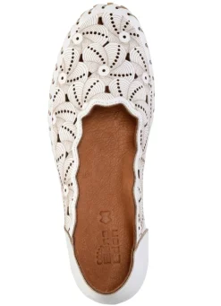 Outlet ELENA EDEN Ballerina mit interessanter Prägung Damen Ballerinas