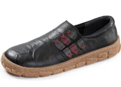 Hot ELENA EDEN, bequeme Damen-Barfußschuhe, Weite G, mit herausnehmbarem Fußbett Damen Slipper