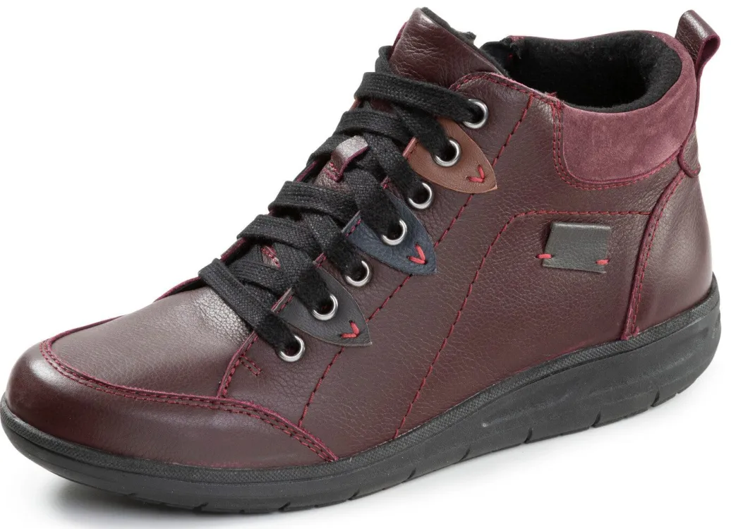 Hot ELENA EDEN, bequeme Damen-Boots, Weite H, mit herausnehmbarem Fußbett Damen Stiefel & Stiefeletten
