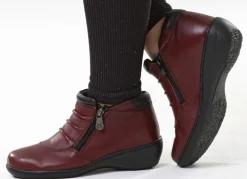 Sale ELENA EDEN, bequeme Damen-Boots, Weite H, mit herausnehmbarem Fußbett Damen Stiefel & Stiefeletten