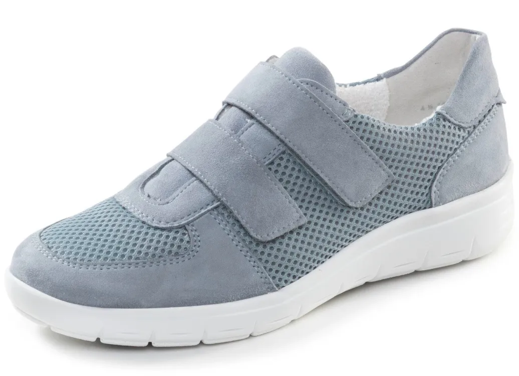 Online ELENA EDEN, bequeme Damen-Klettschuhe, Weite H, mit herausnehmbarem Fußbett Damen Slipper