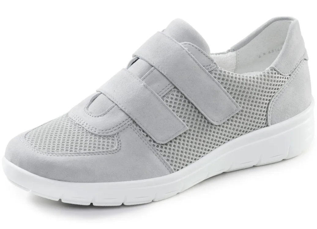 Best ELENA EDEN, bequeme Damen-Klettschuhe, Weite H, mit herausnehmbarem Fußbett Damen Slipper