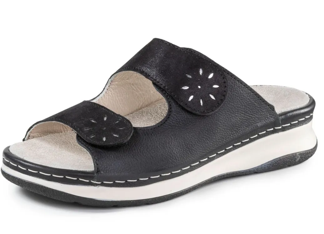 Clearance ELENA EDEN, bequeme Damen-Pantoletten, Weite H, mit herausnehmbarem Fußbett Damen Sneaker & Sportschuhe|Pantoletten