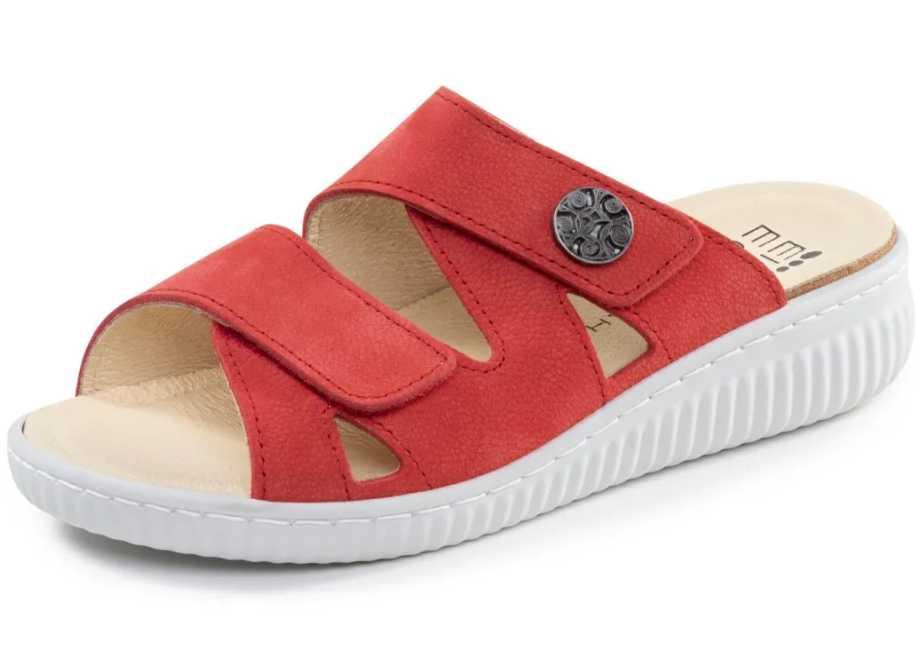 Clearance ELENA EDEN, bequeme Damen-Pantoletten, Weite H, mit herausnehmbarem Fußbett Damen Pantoletten