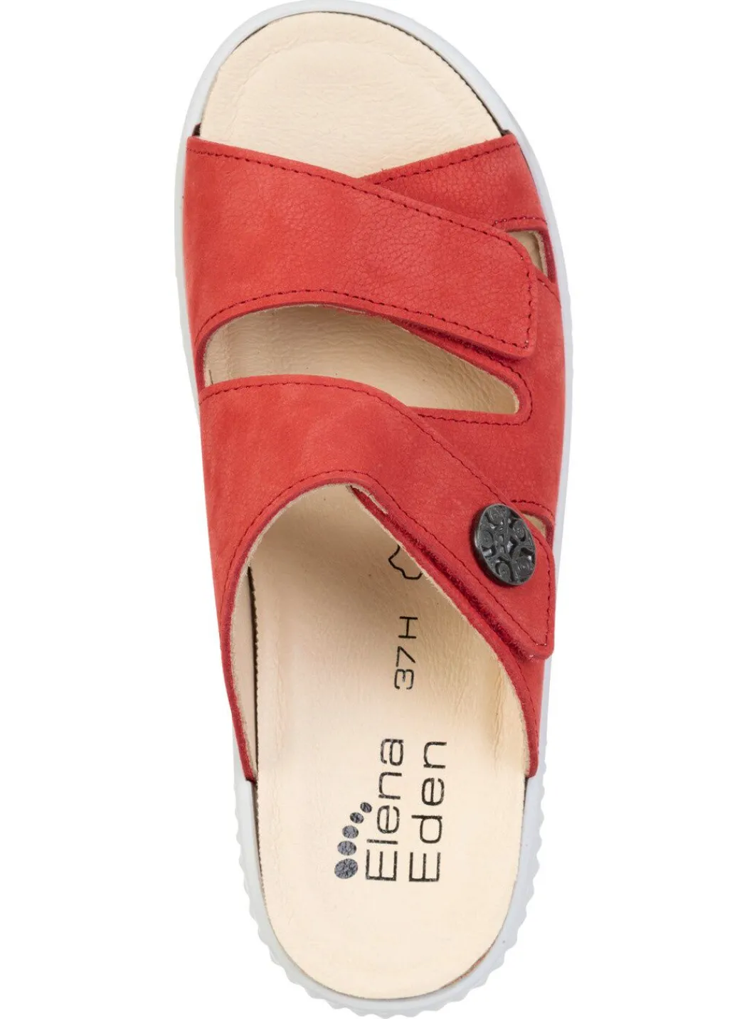 Clearance ELENA EDEN, bequeme Damen-Pantoletten, Weite H, mit herausnehmbarem Fußbett Damen Pantoletten