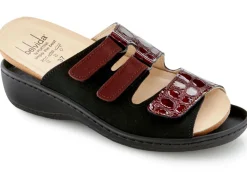 Clearance ELENA EDEN, bequeme Damen-Pantoletten, Weite H, mt herausnehmbarem Fußbett Damen Pantoletten