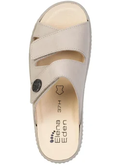 New ELENA EDEN, bequeme Damen-Pantoletten, Weite H, mit herausnehmbarem Fußbett Damen Pantoletten