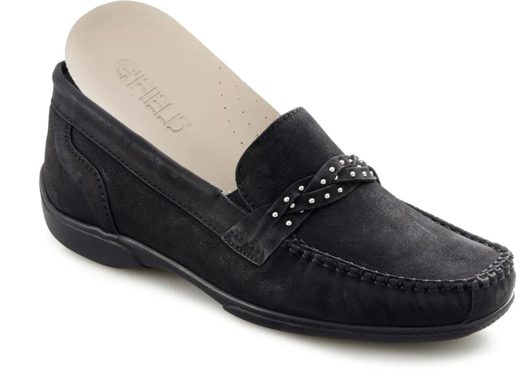 Best ELENA EDEN, bequeme Damen-Slipper, Weite H, mit herausnehmbarem Fußbett Damen Slipper