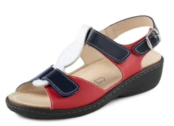 Best ELENA EDEN, bequeme Damen-Sandalen, Weite H, mit herausnehmbarem Fußbett Damen Sandalen