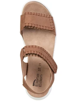 Best ELENA EDEN, bequeme Damen-Sandalen, Weite H, mit herausnehmbarem Fußbett Damen Sandalen