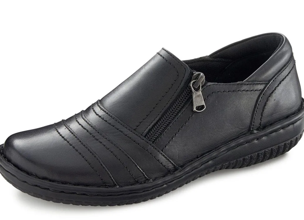 Hot ELENA EDEN, bequeme Damen-Slipper, Weite G, mit herausnehmbarem Fußbett Damen Slipper