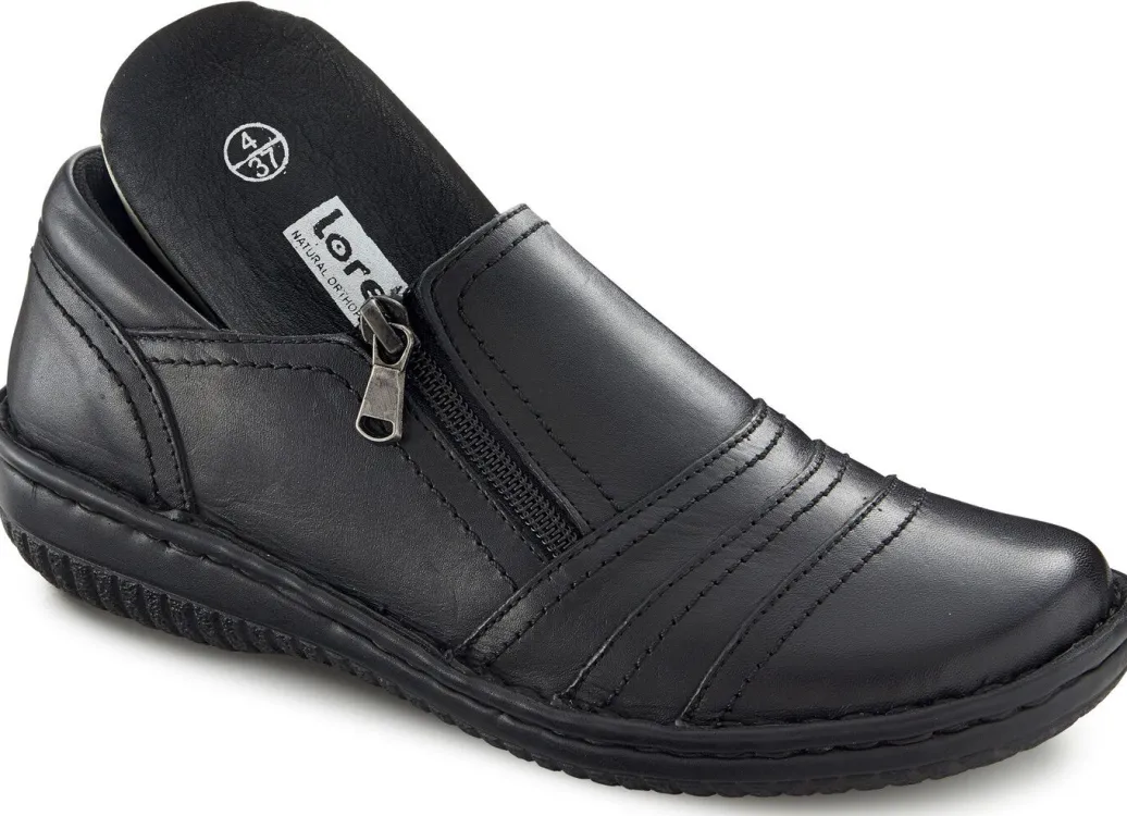 Hot ELENA EDEN, bequeme Damen-Slipper, Weite G, mit herausnehmbarem Fußbett Damen Slipper