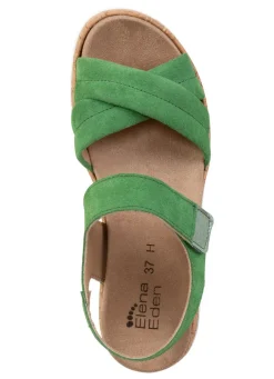Sale ELENA EDEN, bequeme Damen-Sandalen, Weite H, mit herausnehmbarem Fußbett Damen Sandalen