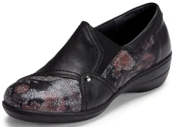 Damen Mona Slipper<ELENA EDEN, bequeme Damen-Slipper, Weite H, mit herausnehmbarem Fußbett