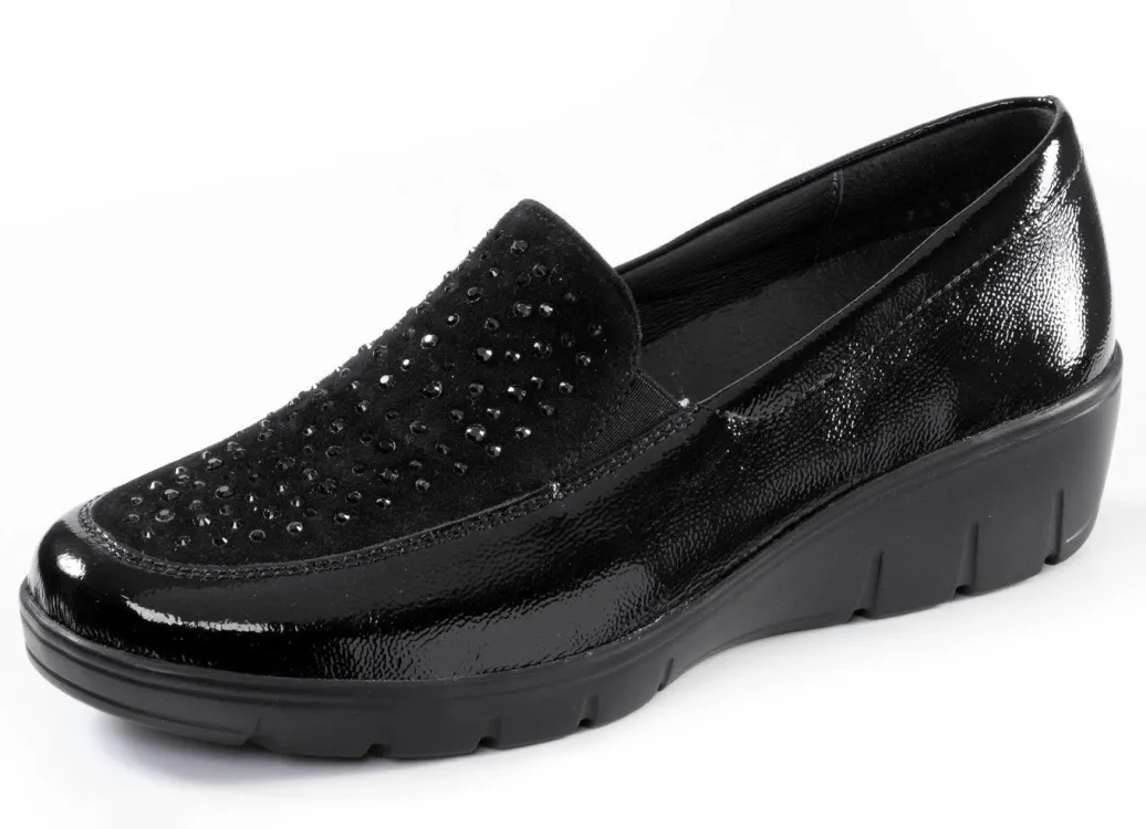 Discount ELENA EDEN, bequeme Damen-Slipper, Weite H, mit herausnehmbarem Fußbett Damen Slipper