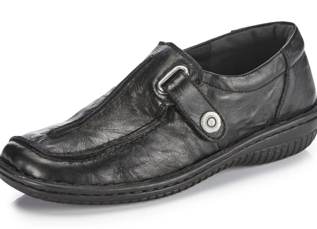 Sale ELENA EDEN, bequeme Damen-Slipper, Weite G, mit herausnehmbarem Fußbett Damen Slipper