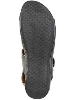 Discount ELENA EDEN, bequeme Damen-Sandalen, Weite G, mit Klettverschluss Damen Sandalen