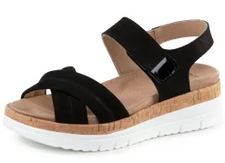 ELENA EDEN, bequeme Damen-Sandalen, Weite H, mit herausnehmbarem Fußbett Damen Sandalen