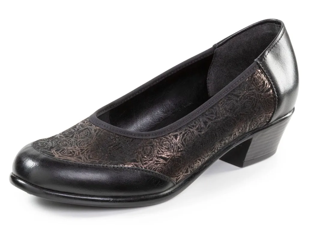 Hot ELENA EDEN, elegante Damen-Pumps, Weite H, mit Gummizug Damen Pumps