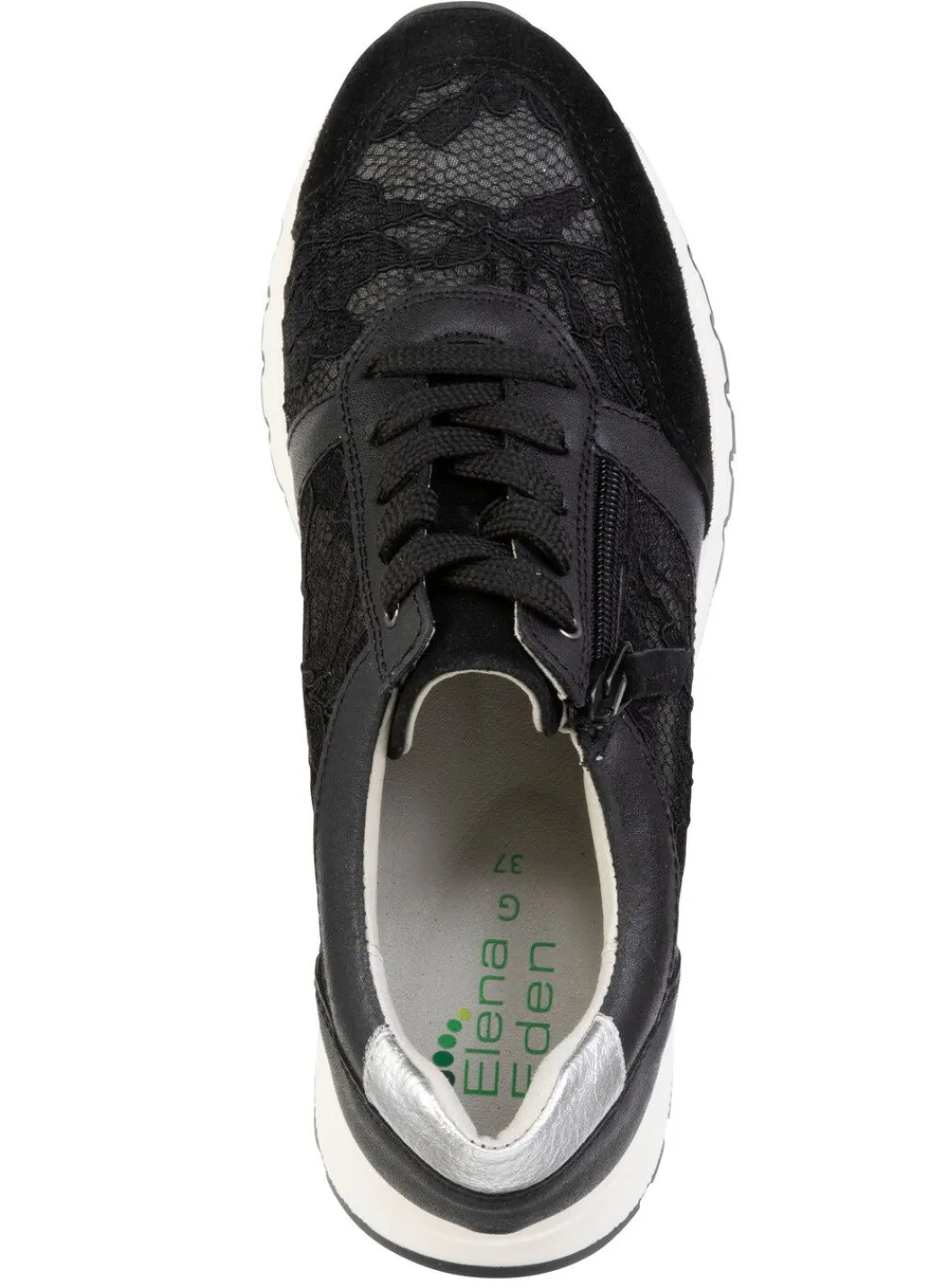 Discount ELENA EDEN, elegante Damen-Sneaker, Weite G, mit herausnehmbarem Fußbett Damen Sneaker & Sportschuhe|Schnürschuhe