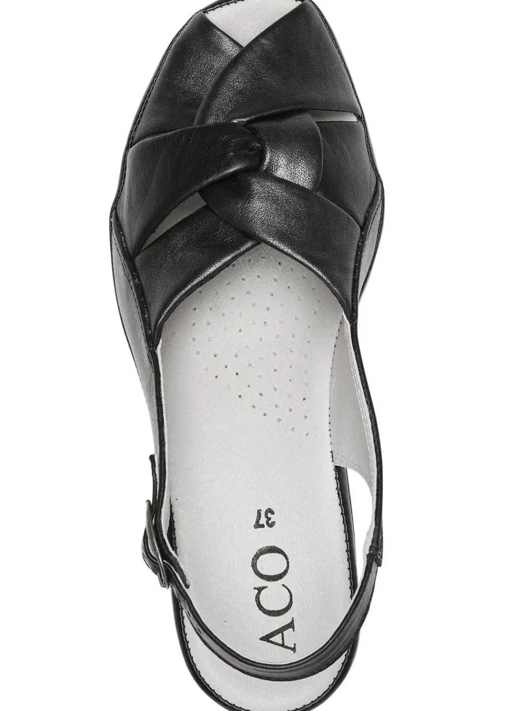 Discount ELENA EDEN, elegante Damen-Sandalen, Weite G, aus Leder Damen Sandalen