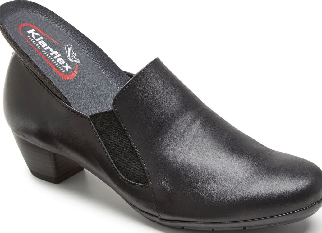 Hot ELENA EDEN, eleganter Damen-Trotteur, Weite G, mit herausnehmbarem Fußbett Damen Pumps
