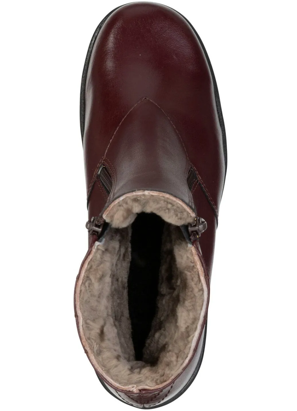 Hot ELENA EDEN, gefütterte Damen-Stiefeletten, Winterschuhe, Weite H, mit Lammfell Damen Winterschuhe|Stiefel & Stiefeletten