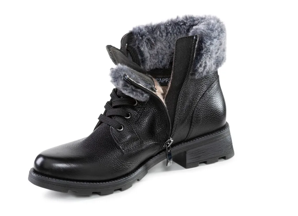 ELENA EDEN, gefütterte Damen-Stiefeletten, Winterschuhe, Weite G, mit herausnehmbarem Fußbett Damen Winterschuhe|Stiefel & Stiefeletten