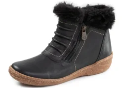 New ELENA EDEN, gefütterte Damen-Boots, Winterschuhe, Weite G, mit herausnehmbarem Fußbett Damen Winterschuhe|Stiefel & Stiefeletten